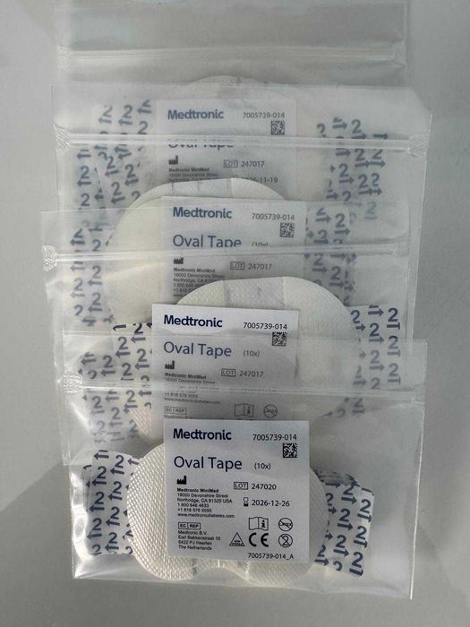 Plasturi Oval Tape Medtronic pentru senzori Guardian 3/Guardian 4