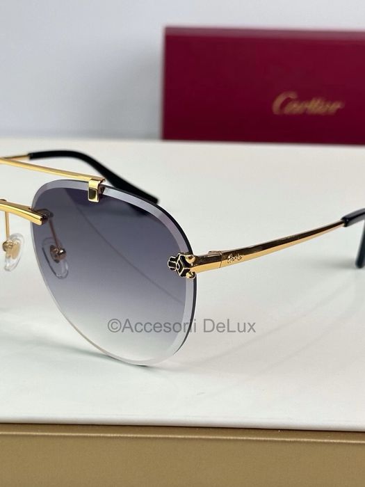 Ochelari de Soare Santos De Cartier CT01586 Polarised Noi Full Box [Verificare Colet]