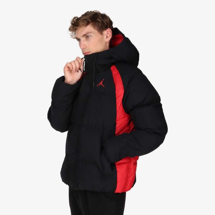 Яке Nike Jordan Essentials Puffer Jacket Men's Black Red DA9806-010