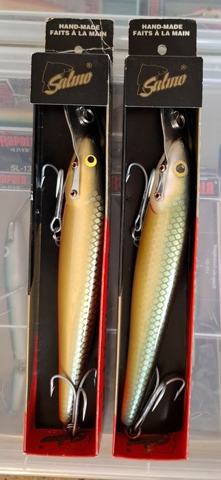 Воблери Salmo Whitefish 13 и 18см.