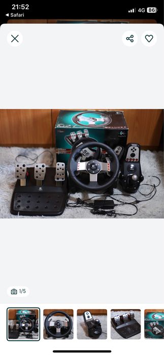 Logitech g27 руль