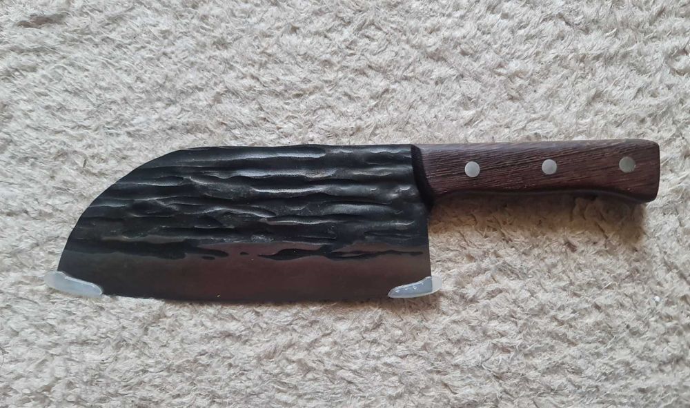 Ръчно изработен кован нож 8"