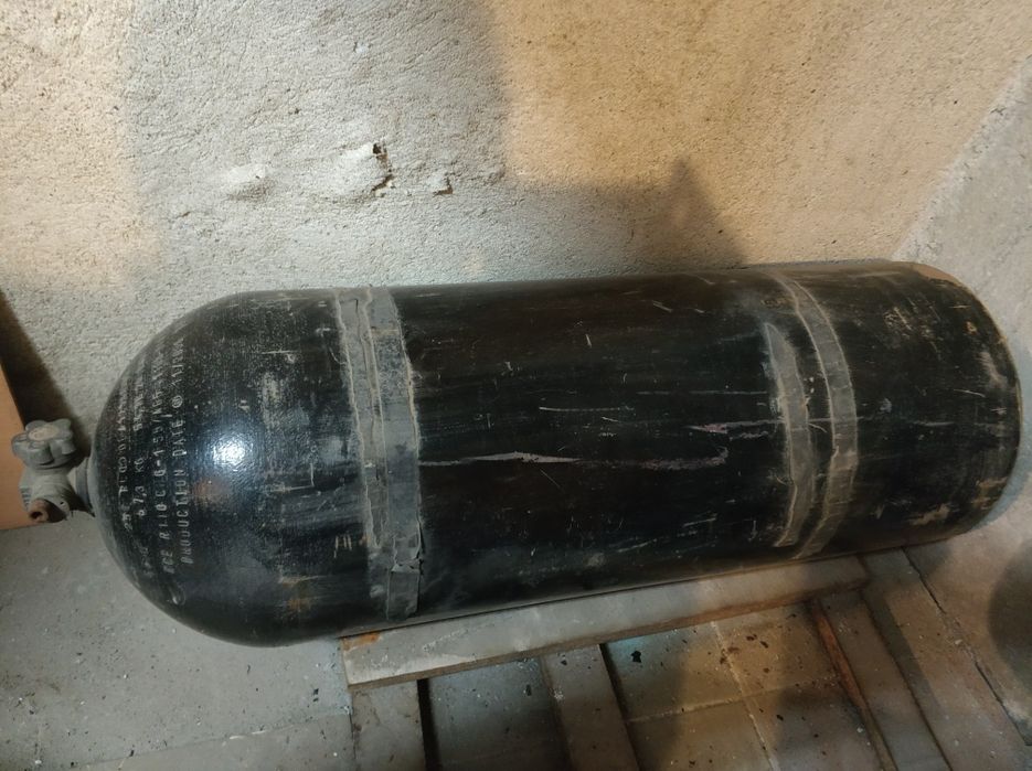 Метанова бутилка 9.5кг. 2007год.