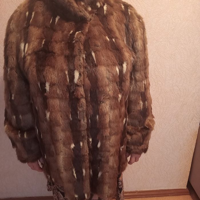 Полушубок б/у мех