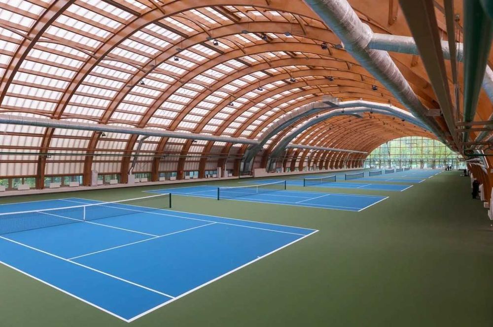 Havaskor/professional tennis maydonlari qurish xizmati. Теннисный корт