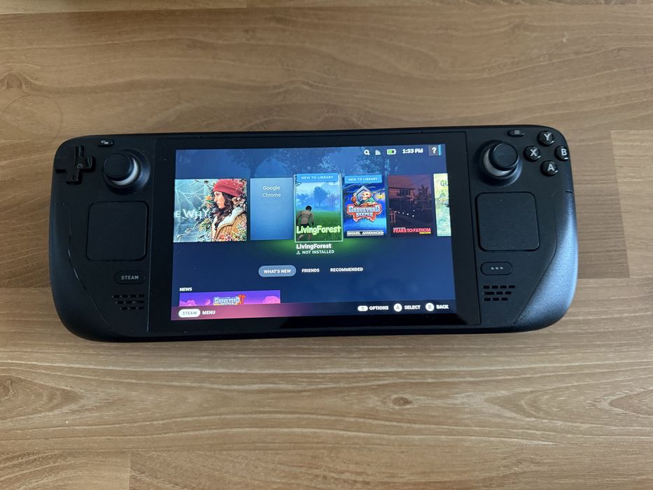 Steam deck LCD дисплей 256GB SSD