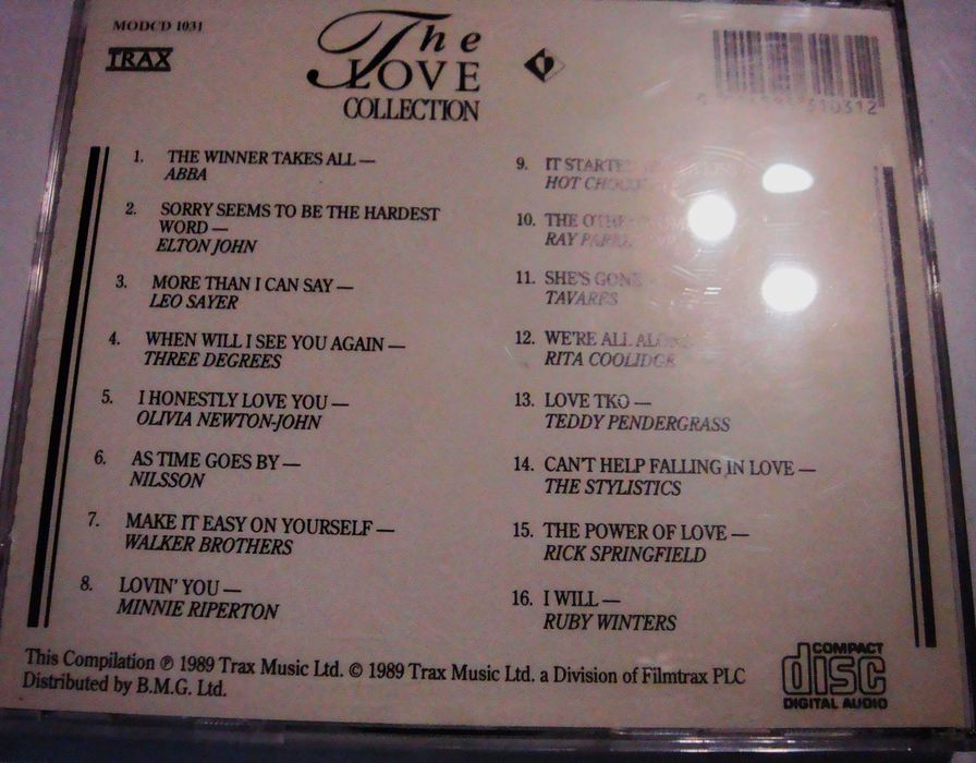 "The love collections"- шест компакт диска