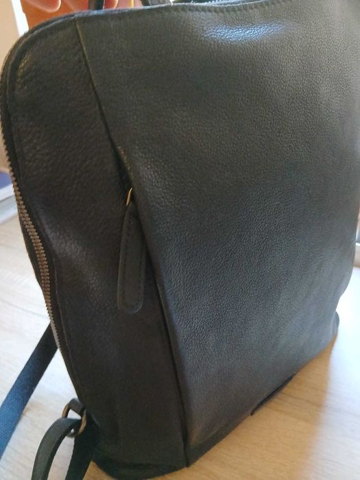 Rucsac piele nou bleumarin