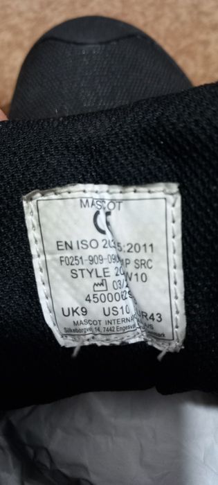 Bocanci protectie Mascot