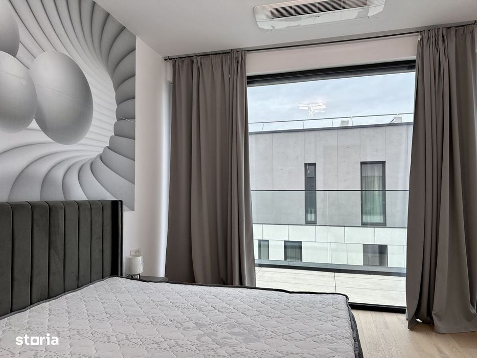 Penthouse de inchiriat in WIN Herastrau | 5 cam | Terasa panoramica |