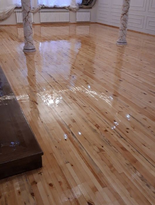 Шлифовка пол-паркет