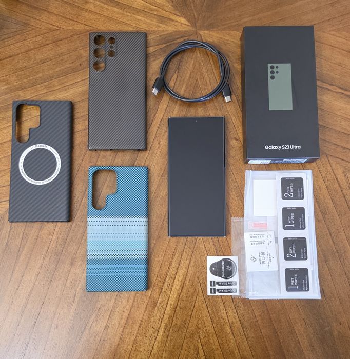 Samsung Galaxy S23 Ultra Green 256GB – Full Set + Accesorii