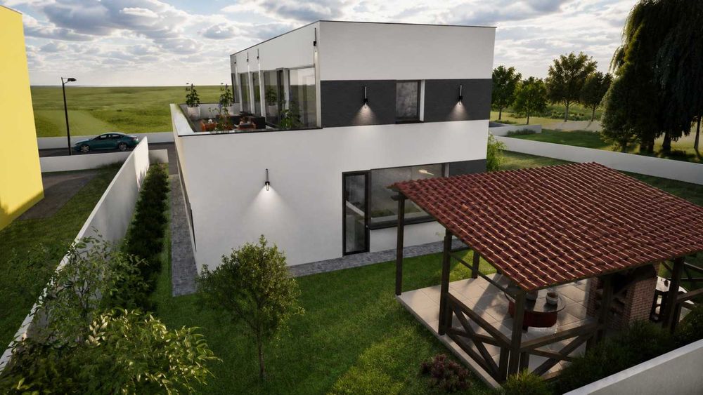 Casa individuala 155 mp proiect UNIC