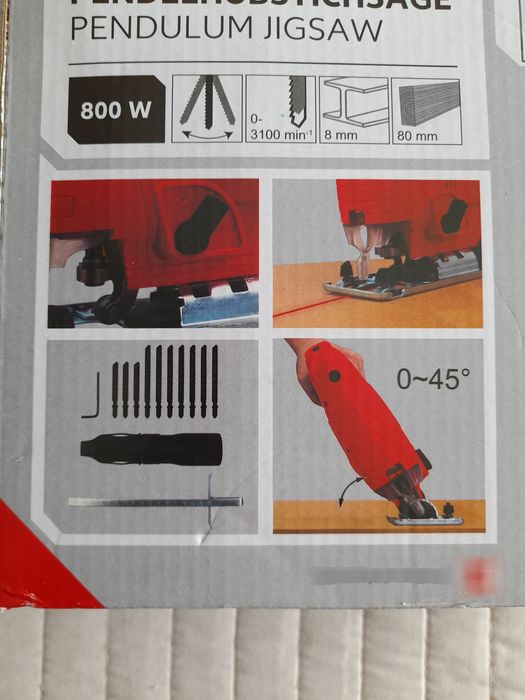 Fierăstrău electric pendular 800w / soricel / decupier