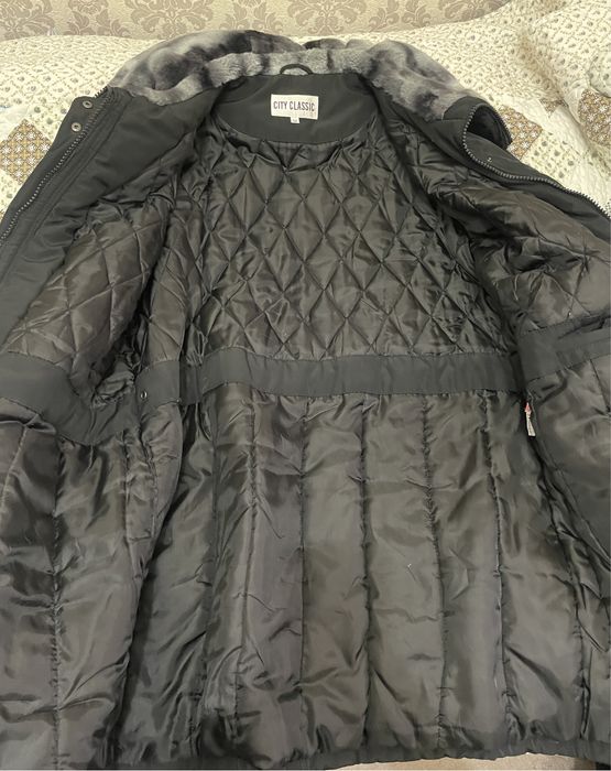 Куртка пуховик размер 58