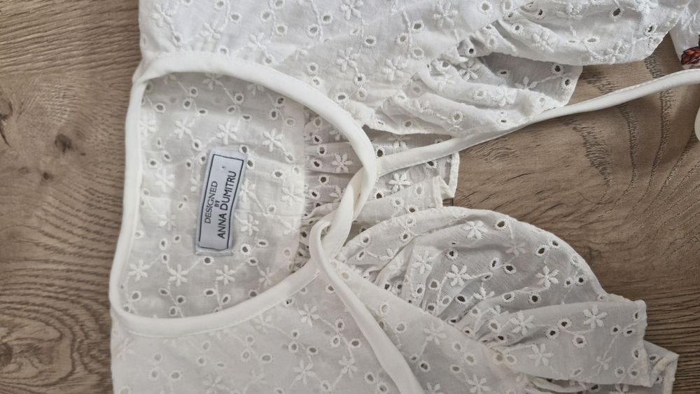Vând set rochie midi+guler