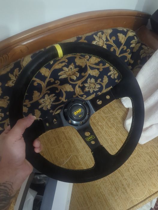 Руль OMP с выносом