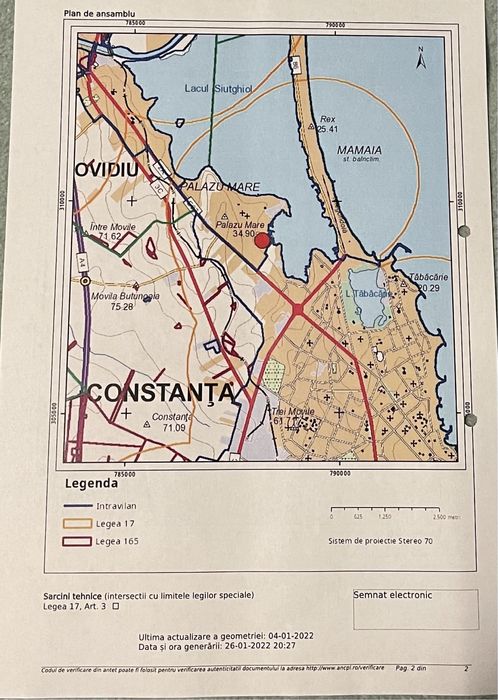 Vând teren Palazul Mare 640mp, 148.000€