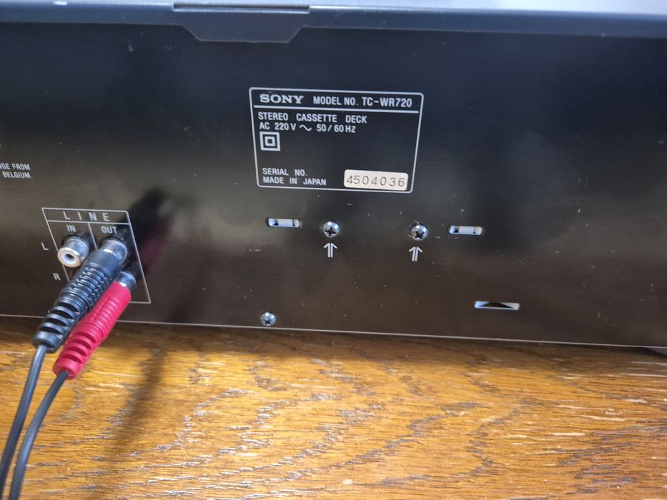 Deck Sony TC-WR 720