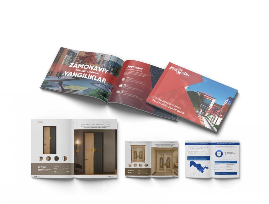 Дизайн каталогов и презентаций | Коммерческие предложения и буклеты