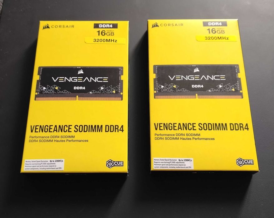 Corsair Vengeance Laptop 32GB DDR4 3200MHz CL22 (2x16Gb) Gaming