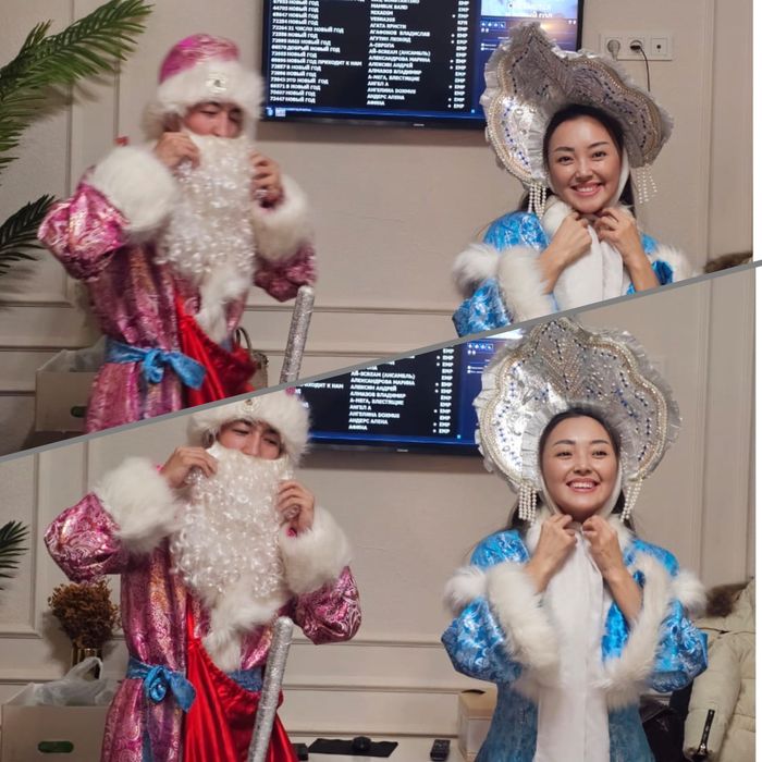 Дед мороз и снегурочка на дом