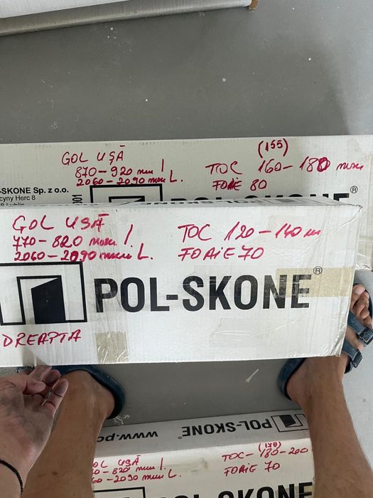 Usi de interior Interamber - Drag de lemn