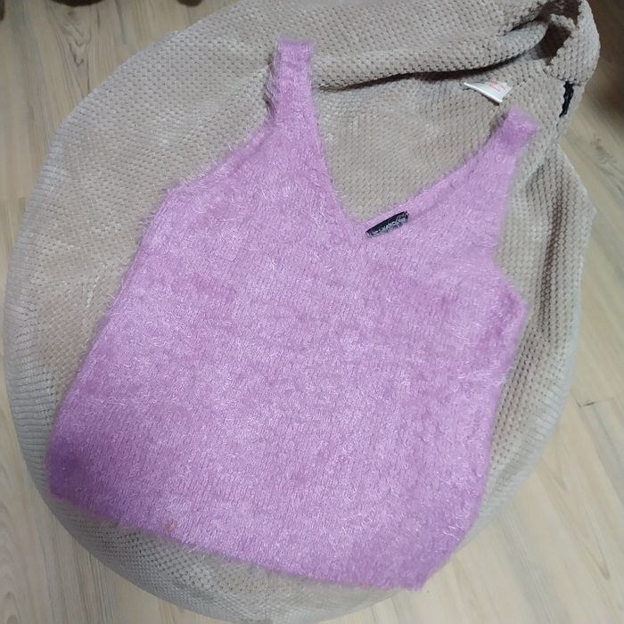 Maieu fashion KAROL/ Bluza neagră transparenta