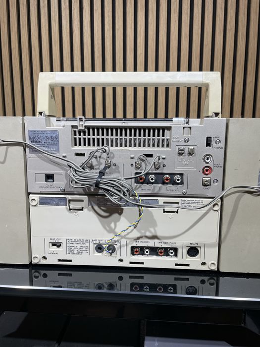 Radio casetofon boombox jvc pc r11l servisat