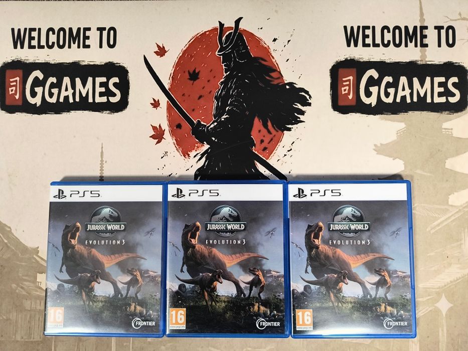 Jurassic World evolution 3 PS5 Playstation 5