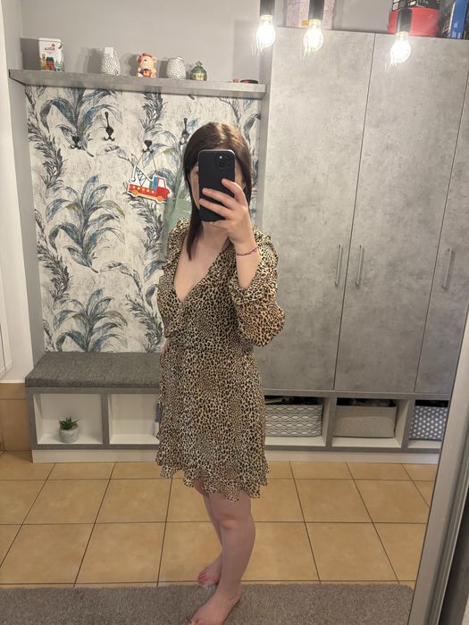 Rochie animal print H&M