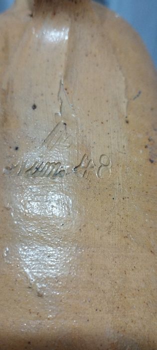 Стара глинена бутилка 1848г.