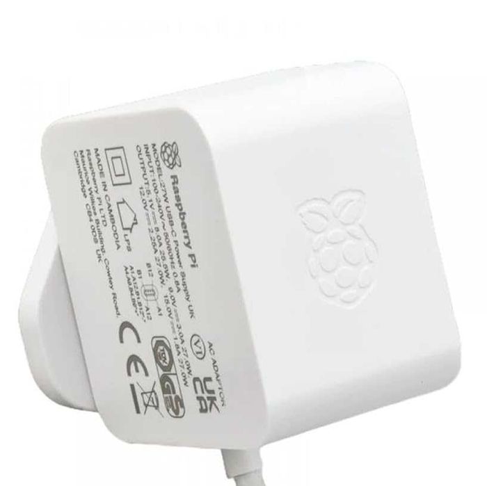 Raspberry Pi 5 8GB + Ориг. кулер и адаптер + 512GB NVMe + Алюм. кейс