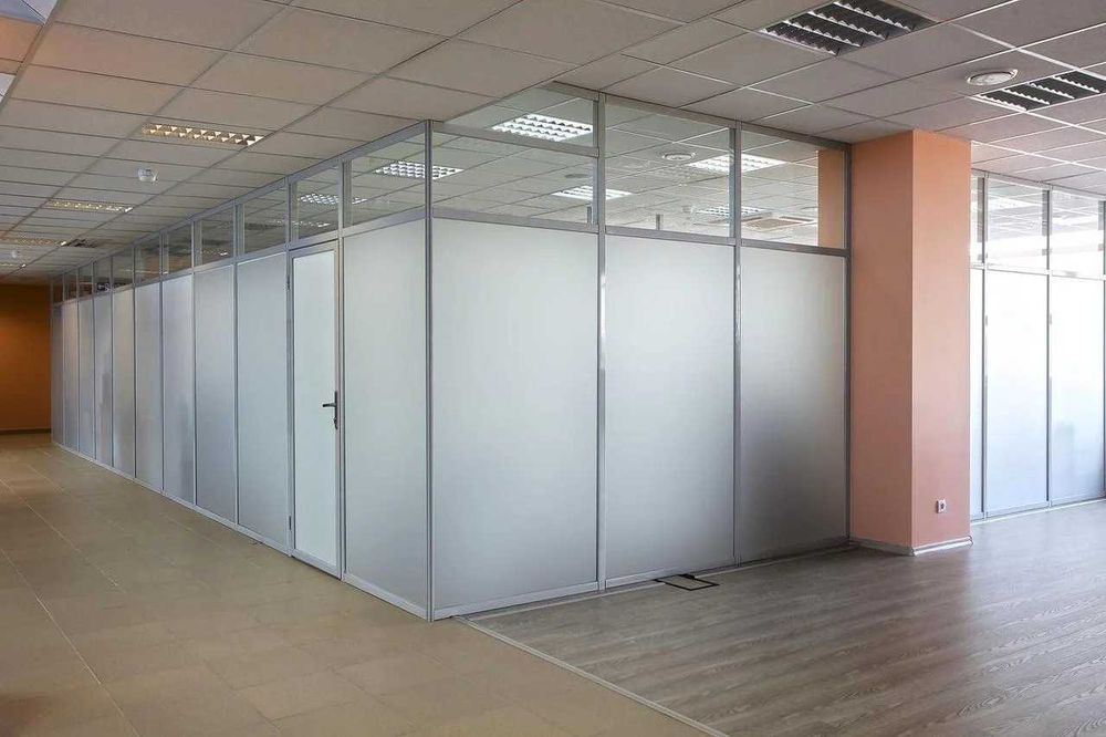 Перегородки стеклянные