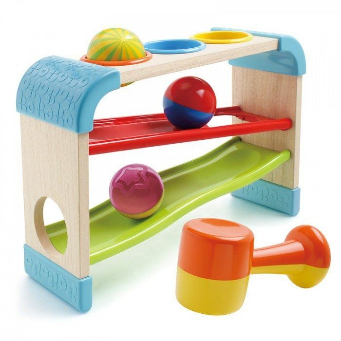 Lot ciocan cu bile si xilofon montessori