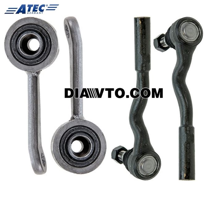 255€ W211 Пълен комплект носачи предно окачване Mercedes C219 CLS ATEC