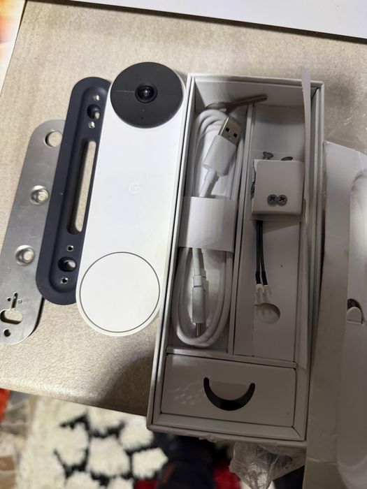 Videointerfon Google Nest Doorbell cu baterie interna