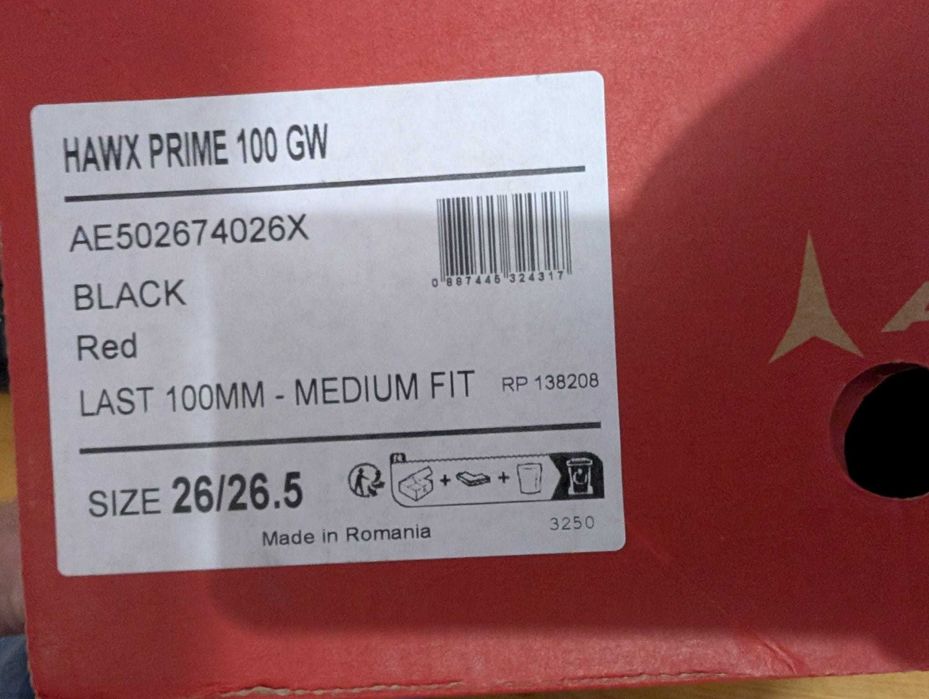 Clapari Atomi HAWX Prime 100 26-26.5