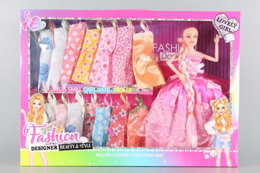 Кукла булка с чупещи стави „кукла със 16 рокли