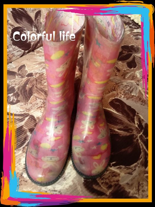 Резиновые сапожки