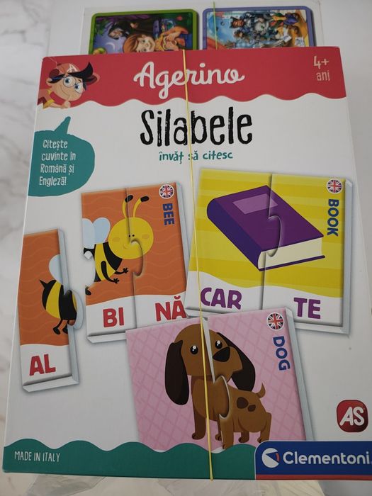 Vând pt copii învățare silabe ,și puzzle