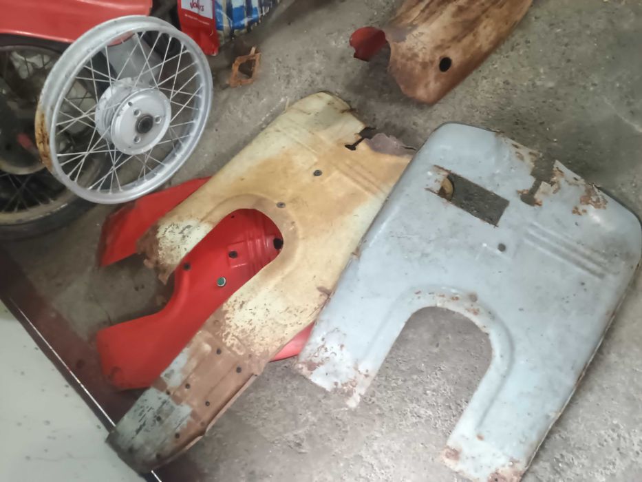 Части Ява 20 мотопед