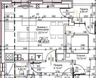 Продава се Двустаен апартамент в Пловдив, Център - 68 кв.м за 532 €/кв.м - Снимка #1