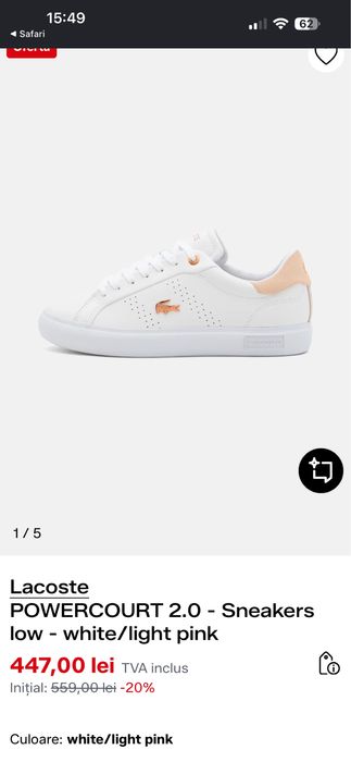 Adidasi lacoste