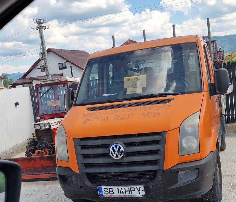 vand vw crafter si tractoras