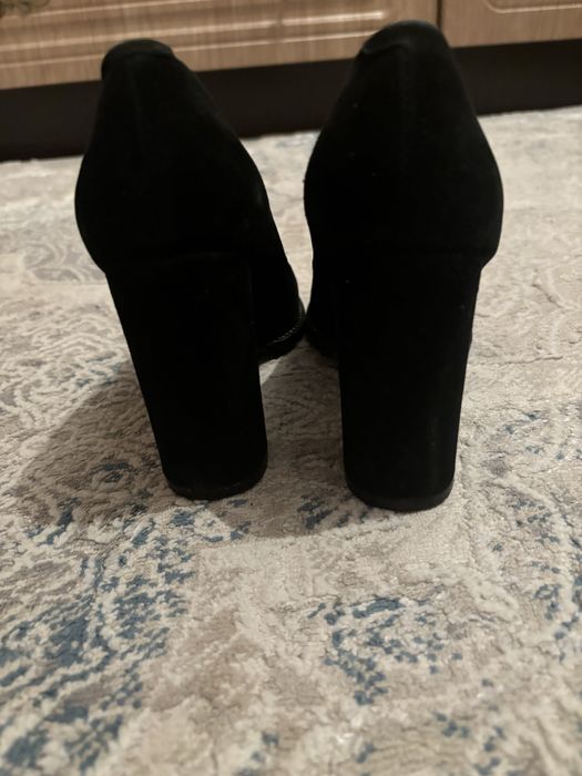 Туфли замшевые 36