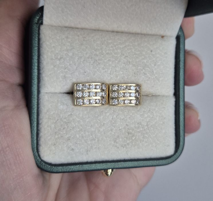 Cercei din aur 14k
