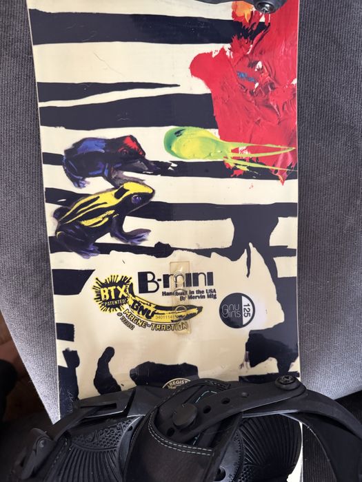 Сноуборд GNU B-mini + Автомати + Обувки