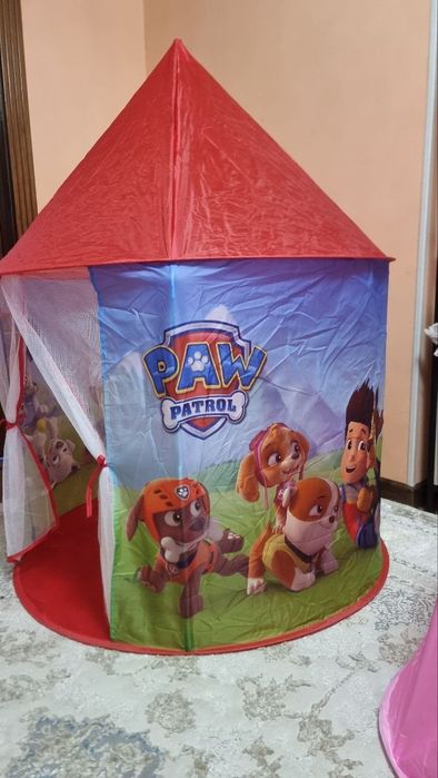 Новогодний СКИДКА Человек паук и Патрул  Palatka DOMIK UYCHALAR 
Manzi