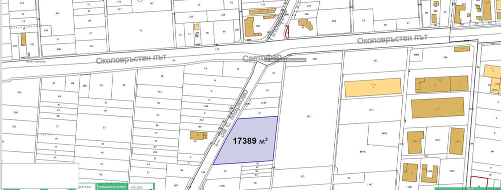 Продава се Парцел в Пловдив, Беломорски - 17389 кв.м за 140 €/кв.м - Снимка #3